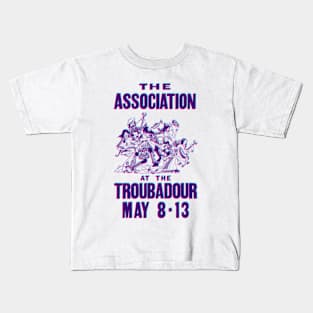 The Association tour poster Kids T-Shirt